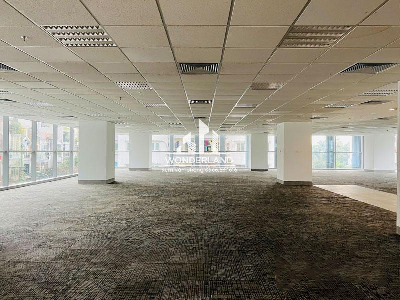 mặt sàn PVI Tower văn phòng phù hợp doanh nghiệp 50 nhân sự tại Cầu Giấy