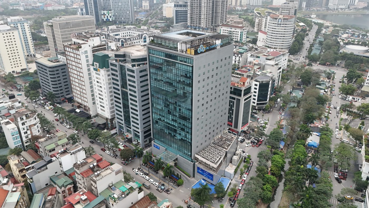 văn phòng gần Metro Cầu Giấy CMC Tower