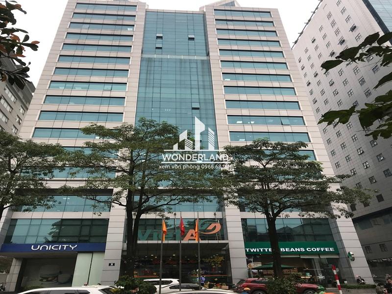 văn phòng đường Duy Tân Việt Á Tower