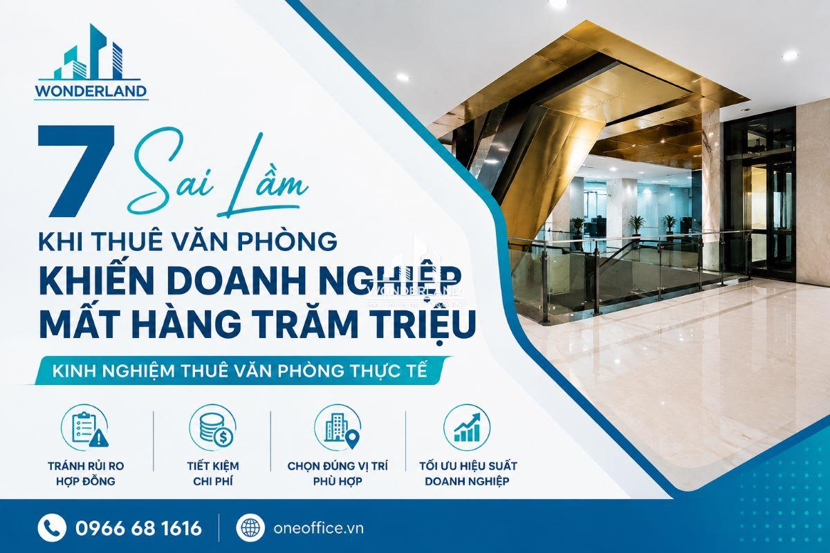 Kinh Nghiệm Thuê Văn Phòng: 7 Sai Lầm Khiến Doanh Nghiệp Mất Hàng Trăm Triệu