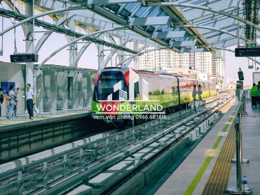 Văn phòng gần Metro Cầu Giấy thuận tiện tuyến Nhổn – Ga Hà Nội