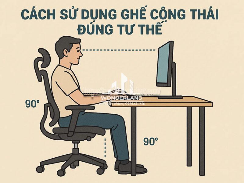 Cách Ngồi Làm Việc Đúng Tư Thế Cho Dân Văn Phòng Để Tránh Đau Lưng Hiệu Quả
