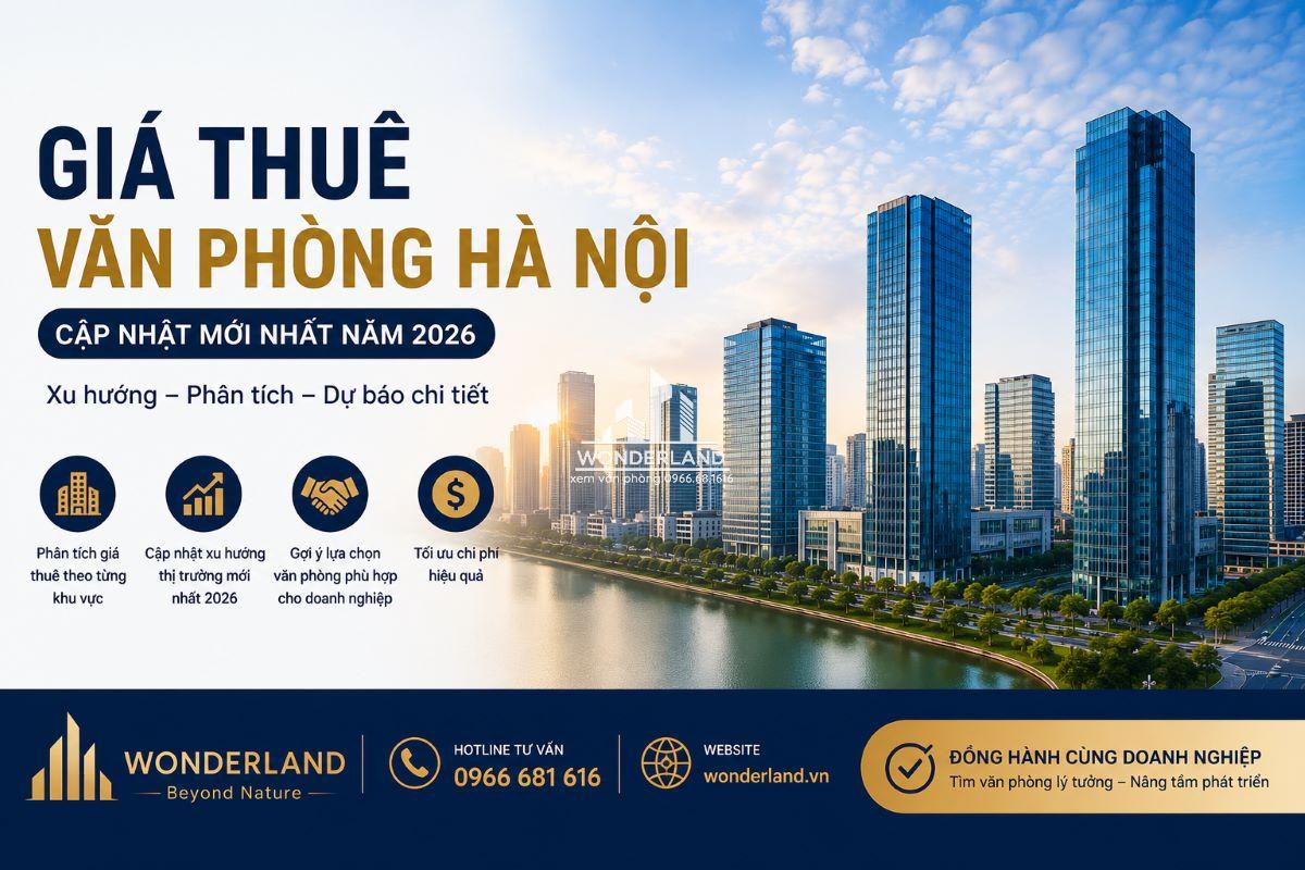 Giá Thuê Văn Phòng Hà Nội Tăng Hay Giảm? Phân Tích Xu Hướng 2026