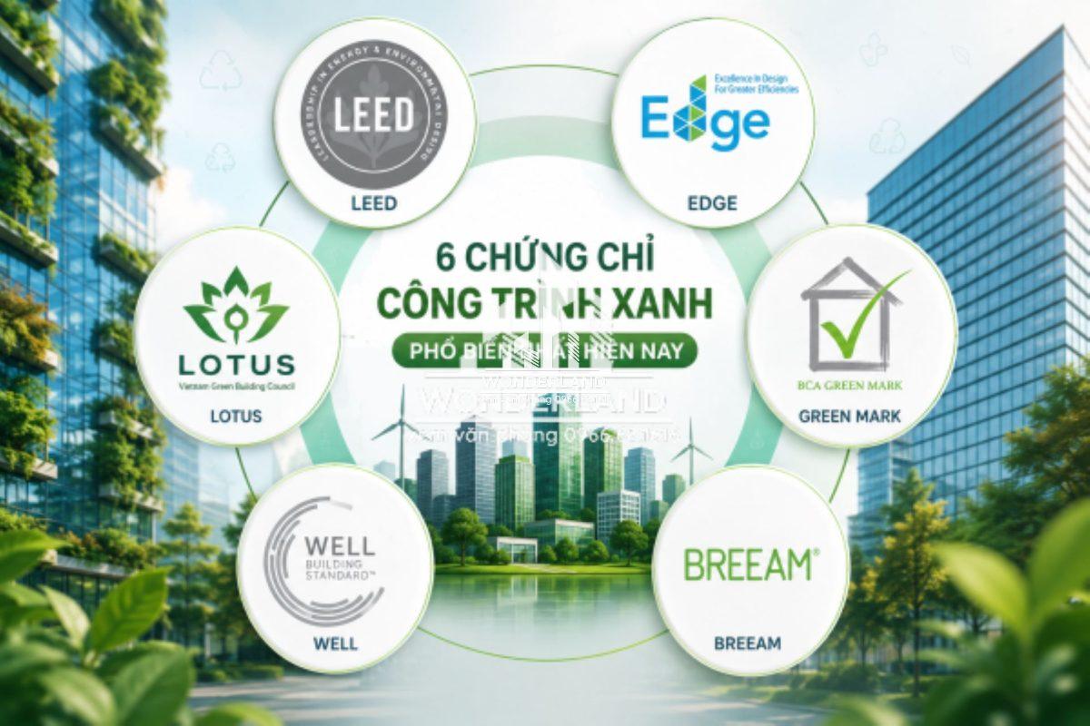 Top 6 Hệ Thống Chứng Chỉ Công Trình Xanh Phổ Biến Tại Việt Nam Năm 2026