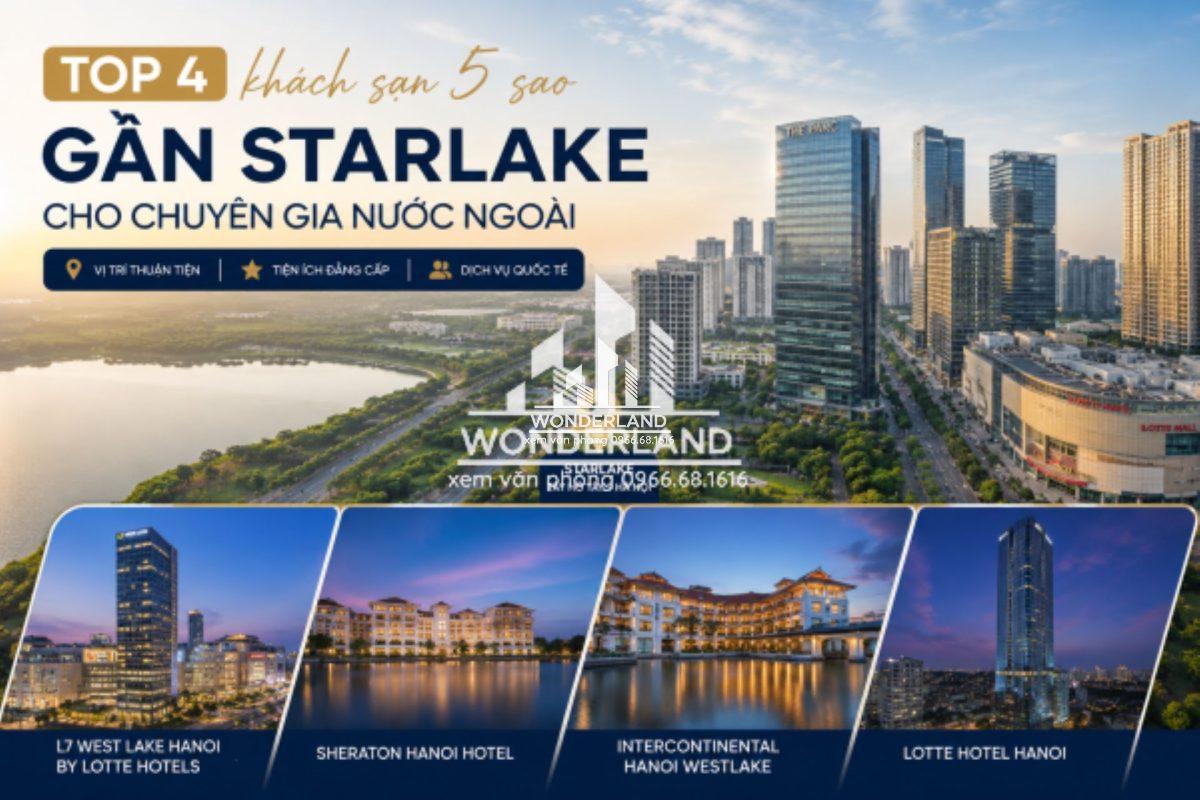 Top 4 khách sạn 5 sao gần Starlake nổi bật cho chuyên gia nước ngoài