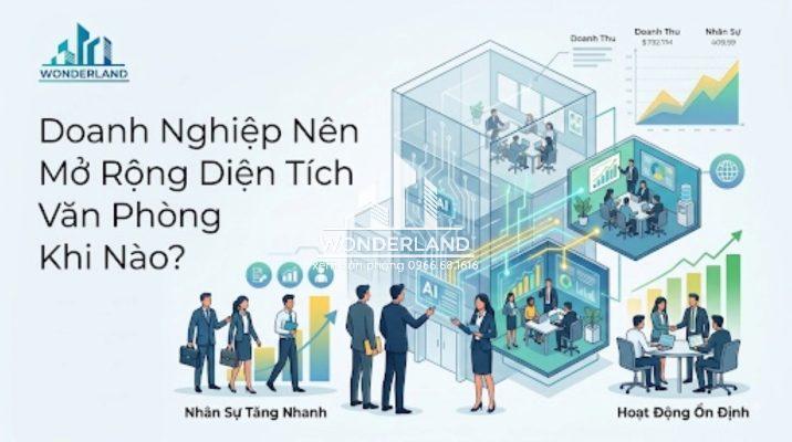 Doanh Nghiệp Nên Mở Rộng Diện Tích Văn Phòng Khi Nào?