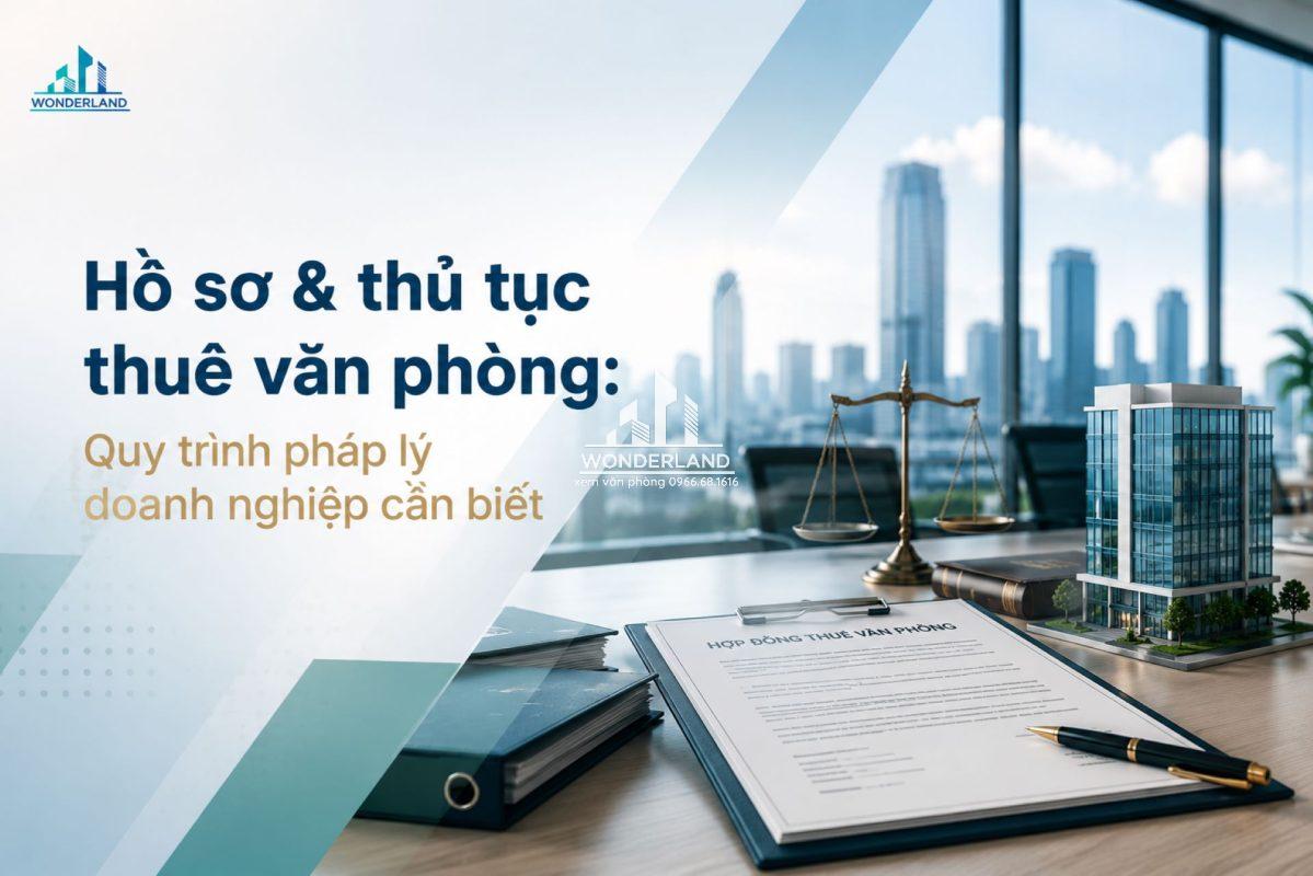 Hồ sơ & thủ tục thuê văn phòng: Quy trình pháp lý doanh nghiệp cần biết