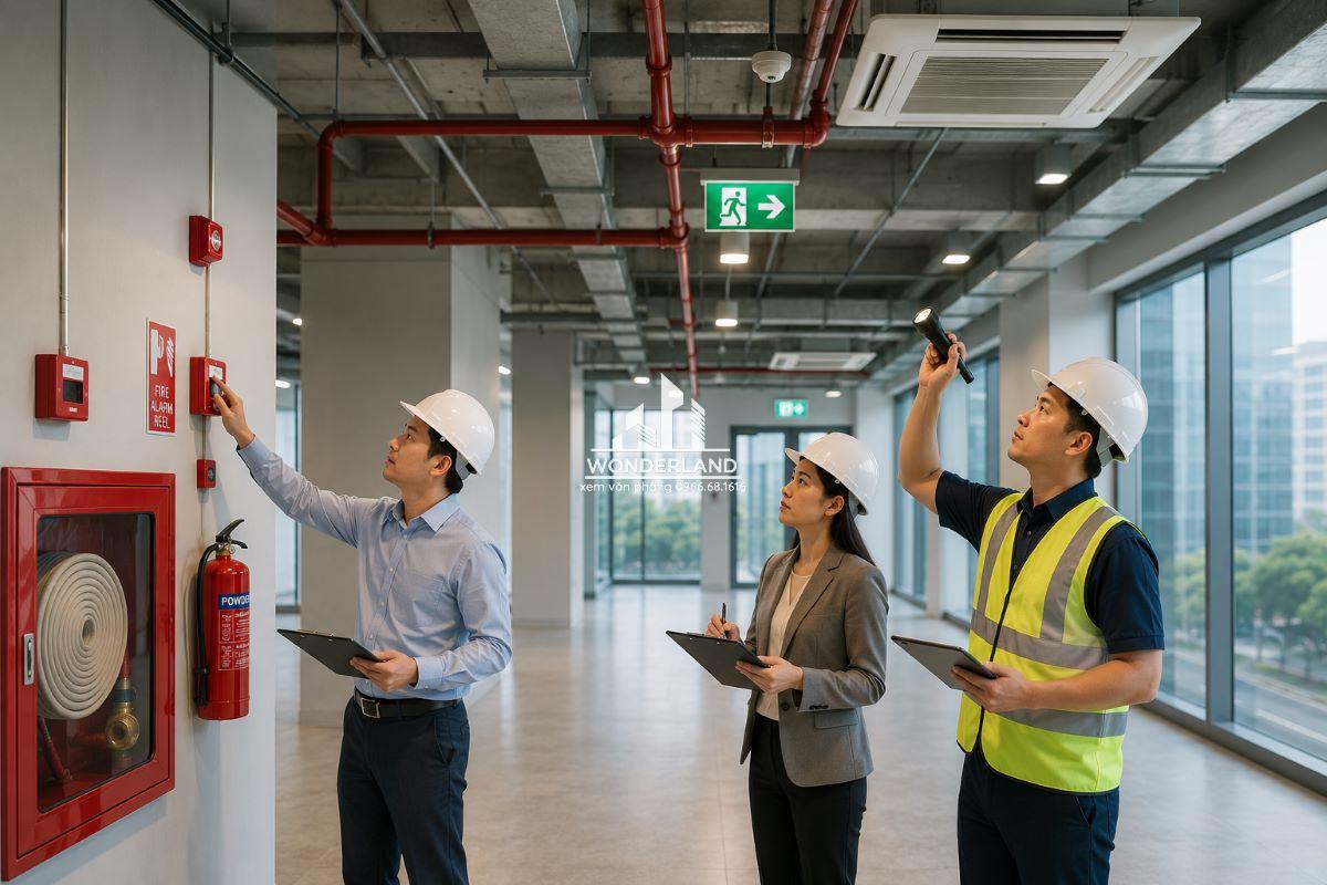 Kiểm tra an toàn, PCCC và điều kiện vận hành