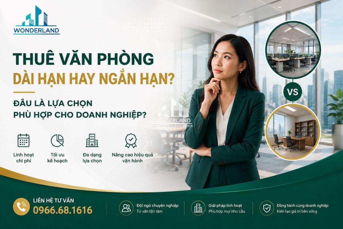 Thuê Văn Phòng Dài Hạn Hay Ngắn Hạn? Đâu Là Lựa Chọn Phù Hợp Cho Doanh Nghiệp?