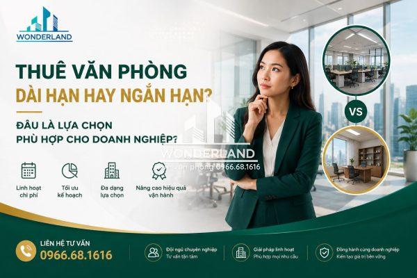 Thuê Văn Phòng Dài Hạn Hay Ngắn Hạn? Đâu Là Lựa Chọn Phù Hợp Cho Doanh Nghiệp?