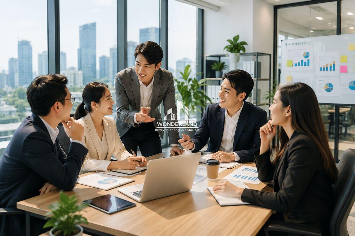 Doanh nghiệp cân nhắc mở rộng diện tích văn phòng khi quy mô nhân sự tăng