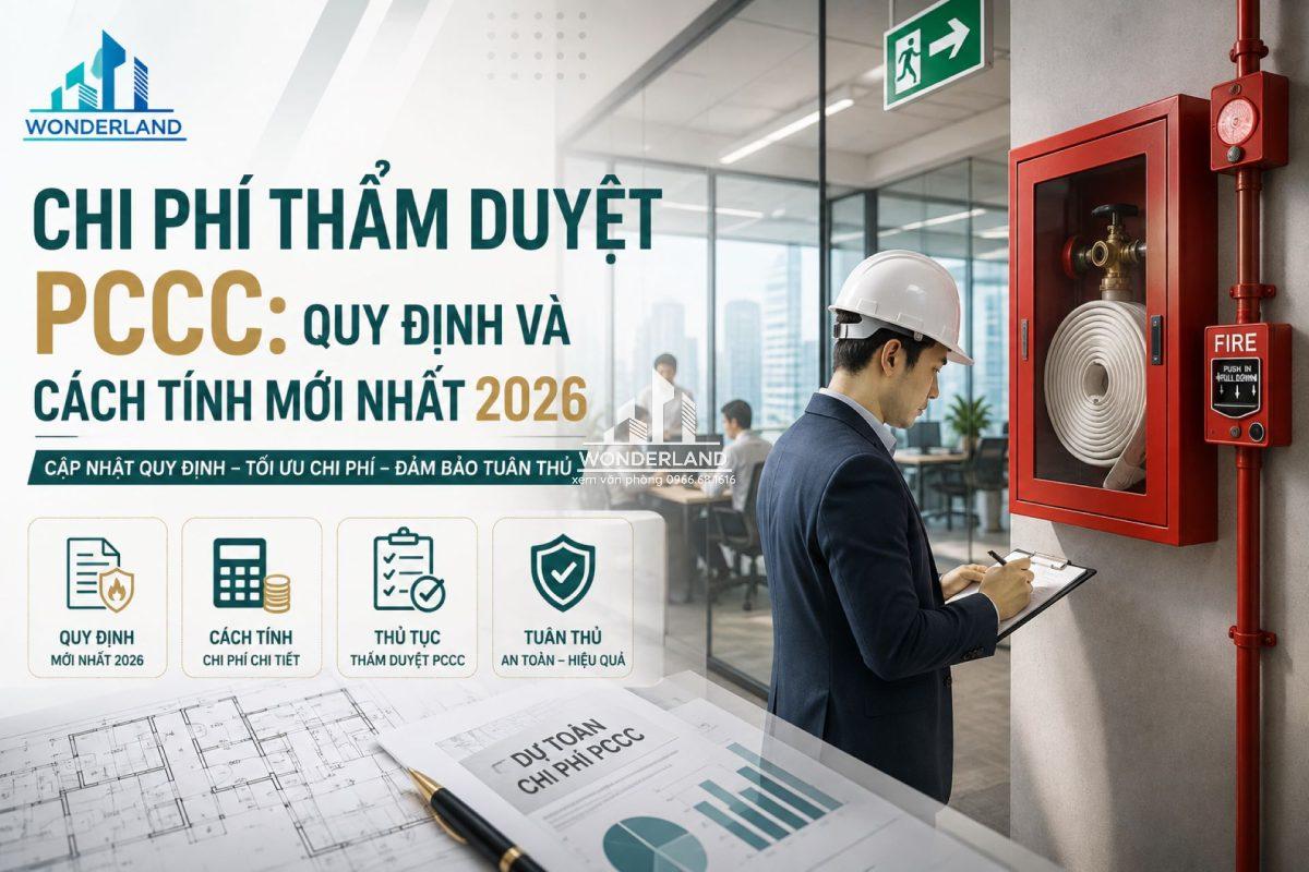 Chi phí thẩm duyệt PCCC: Quy định và cách tính mới nhất 2026