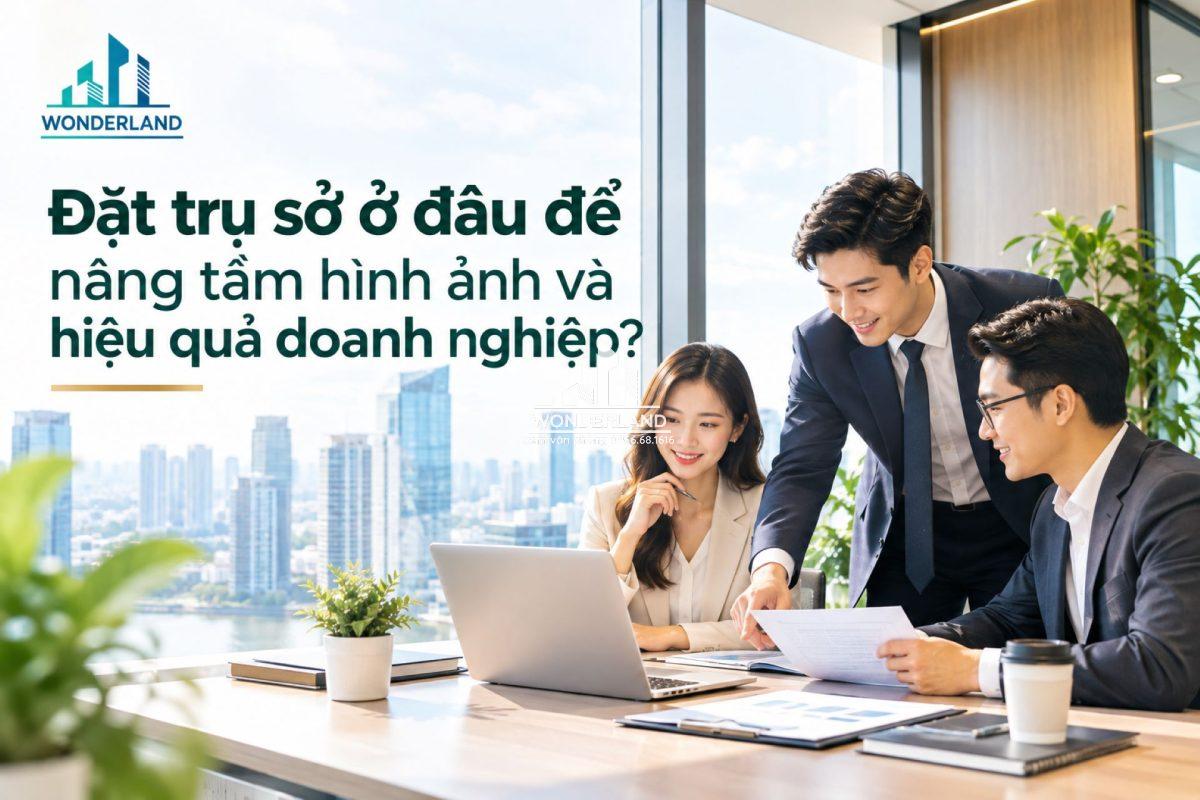 Đặt trụ sở tại tòa nhà chuyên nghiệp: Nền tảng cho hình ảnh và hiệu quả doanh nghiệp