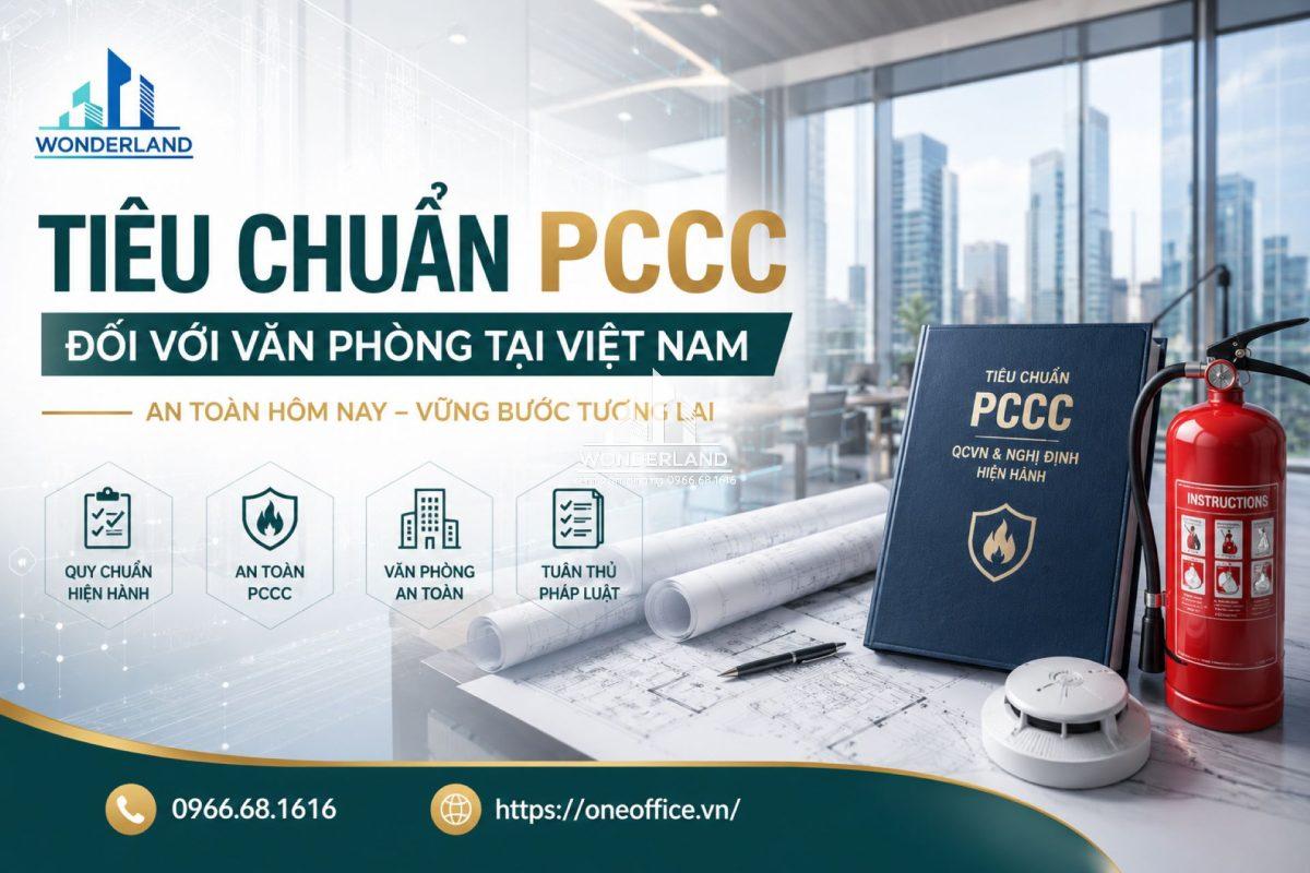 Tiêu chuẩn PCCC đối với văn phòng tại Việt Nam hiện nay